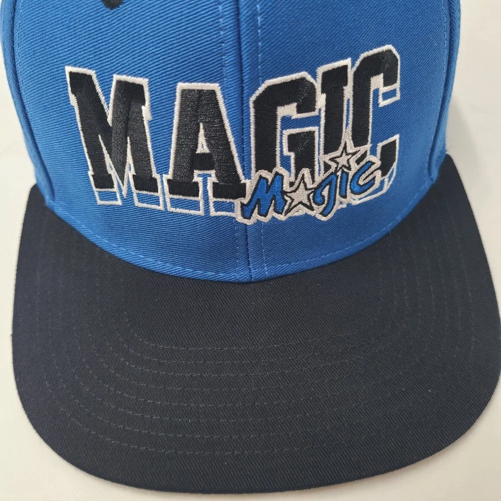 Orlando Magic Hat Snapback Adidas Blue Black NBA Basketball Hardwood Classics